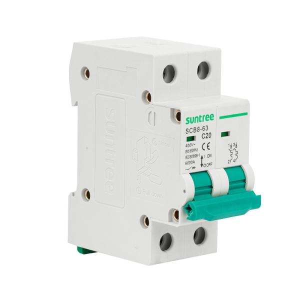 Buy cheap 6kA 32A 63A AC IEC60898 Miniature Circuit Breaker Mcb from wholesalers