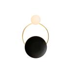 Golden Wall Sconce Lights Fixture Nordic Ring Bedside Lamps wall mount ring