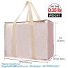 Buy cheap Insulated Food Delivery Bag With Hard Bottom, XXX-Large Insulated Reusable Grocery Cooler/Hot Bags, Tote Bag from wholesalers