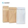 Buy cheap Foil Lined VMPET Flat Bottom Kraft Coffee Bags With Valve from wholesalers
