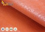 Anti-corrosive Fabric Silicone Coated Fiberglass Fabric For Fire Curtains