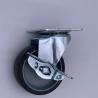 Buy cheap Elastic Light Duty TPR Rubber Locking Caster Wheels 2.5 Inch from wholesalers