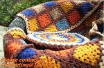baby photo props handmade knit baby blank, table cover, handmade crochet,