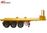 40-Foot Flat Panel Platform Semi Trailer With Cuttings Platform And Waterproof