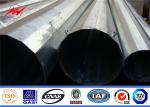 Customized Surface Treatment Galvanized Steel Pole For Electricity Distribution