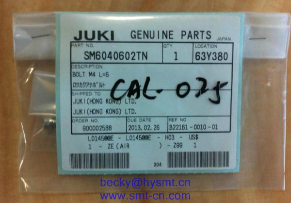 Buy cheap JUKI KE2040 BOLT M4 L=6 SM6040602TN from wholesalers
