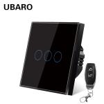 EU Market 3Gang Remote Control Light Switch 5-60Feet Distance Range With