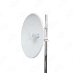 4800MHz To 6500MHz 33dbi Solid Dish Antenna 720mm Ultra Wideband Antenna