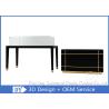 Buy cheap Elegant Jewellery Shop Showcase Display Matte Black Lacquer Finished from wholesalers