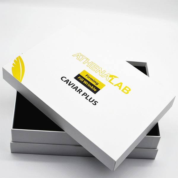 Buy cheap Rigid Cosmetic Packaging Boxes 157g Makeup Kit Small With Black EVA Inlay Cutouts from wholesalers