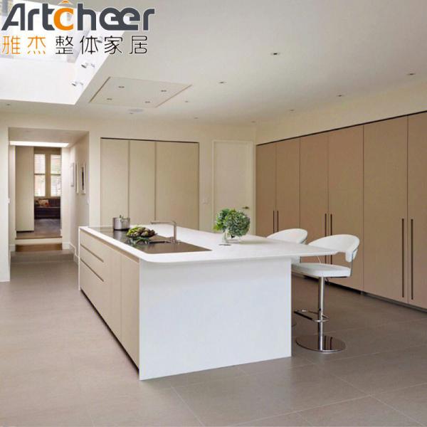 Buy cheap Kitchen Wooden Cabinet With Cupboard Accessories Assortment And Plywood Material from wholesalers
