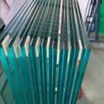6+6mm 66.3 13.14mm 12mm Clear Laminated Glass Soundproof Safety Glass Cut To