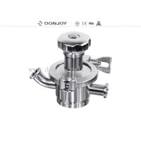 Buy cheap Manual Tank Bottom Sanitary Diaphragm Valve for fluid control product