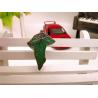 Buy cheap Zinc Alloy Metal Brooch Pin Green Leaf Shape Souvenir Decorations from wholesalers