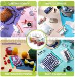 Office Stationery Products, A4 Size, Zipper Pen File Document Folders, Pockets