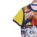 Commemorative Edition Football Fan Jerseys for Cristiano Ronaldo 2025-2026
