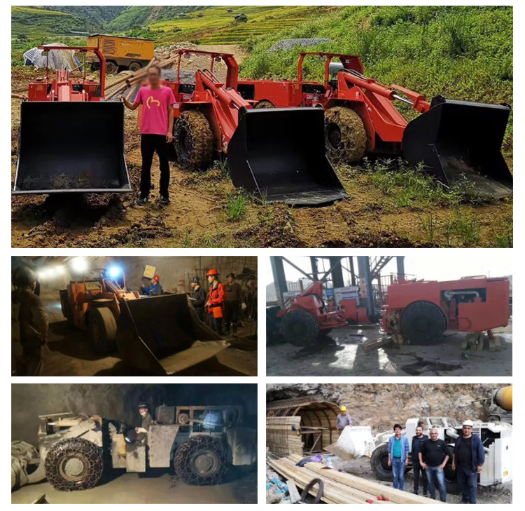 ISO 1cbm Underground Lhd Loader 1 Cubic 1.5 Cubic Yard Mining Scooptram