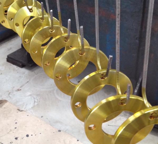 Buy cheap Polished Carbon Steel Forged Flanges Marine Grade For Gas Transportation from wholesalers