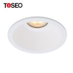 Recessed Deep Cup Anti Glare Downlights 35 W Living Room Ceiling Light Fixtures