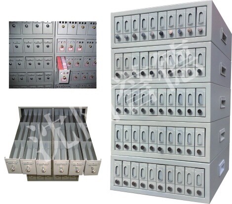 ABS Slide Plate Pathology Slide Storage Cabinet 360mm×360mm×110mm