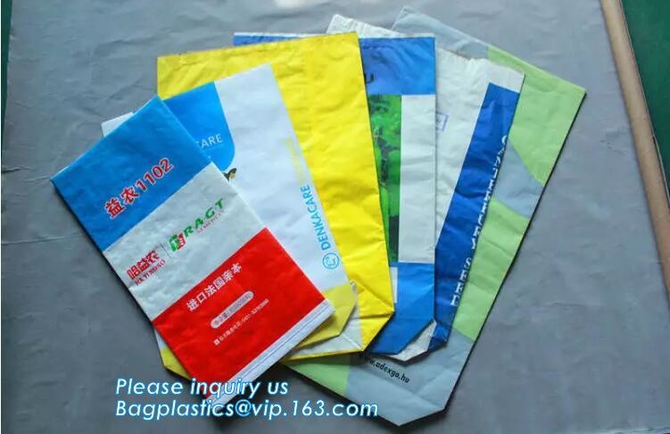 PP Plastic Type Bag With Valve Bag Type PP Woven Bags 50kg,China factory recycled pp woven bag for sugar and salt, packa