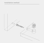 Jh-2136 Steel Minifix Spreading Bolts 32mm Cabinet Connector For K/D Furniture