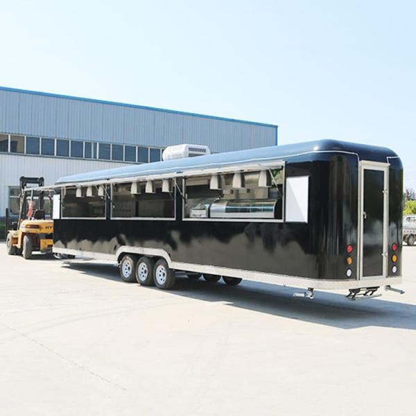 Buy cheap Vending Kiosk Food Trucks Full Kitchen Custom Food Trailers Mobile Food Cart from wholesalers