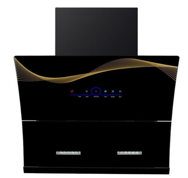 Buy cheap Quiet Side Suction Cooker Hood Kitchen Extractor 600mm 183W from wholesalers