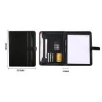 Business Gift A4 Leather Document Folder File Organizer Portfolio Stationery
