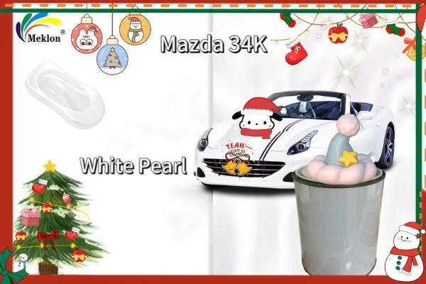 Buy cheap 34K White pearl Refinish Car Paint High Resistance Suitable For Angkesela Auto from wholesalers