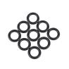 Buy cheap NBR FKM Silicone O Ring 12mm X 3mm 75 Shore Waterproof EPDM from wholesalers