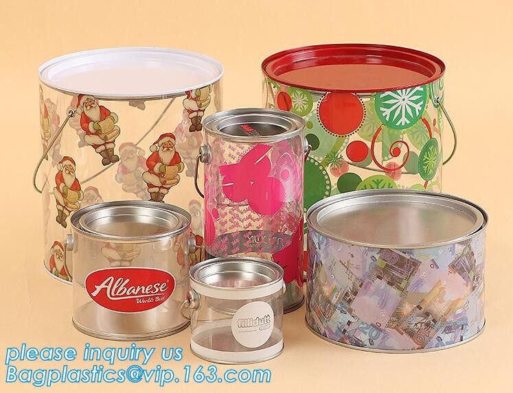 aluminum tin aluminum container jar with clear window top aluminum cans with screw lid for cosmetic/food bagplastics pac