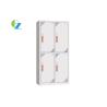 Buy cheap Office Furniture 4 Door Steel Lockers Wardrobe gym storage cabinet from wholesalers