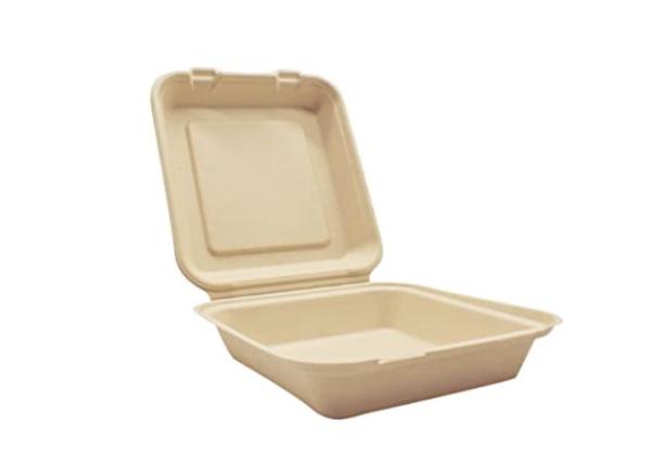 Buy cheap 6 Inches Lunch Freezer Safe Biodegradable Takeout Containers from wholesalers