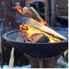 Buy cheap 1000mm Corten Steel Outdoor Cooking Grills With Detachable Base from wholesalers