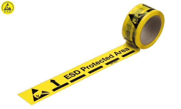 Buy cheap High Adhesive PVC Antistatic ESD Protected Area Warning Tape from wholesalers