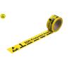 Buy cheap ESD PVC / PE Antistatic Adhesive Warning Tape With Yellow Color And Black Painting from wholesalers