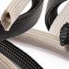 Buy cheap UL RoHS Black PET Expandable Braided Sleeving High Temperature Resistance from wholesalers