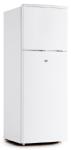Double Door Manual Defrost Fridge Freezer , Low Noise Top Freezer Fridge