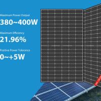 Buy cheap 400 Watts Huasun Solar Panels Solar Photovoltaic Cell 380w 385w 390w 395W Hjt product