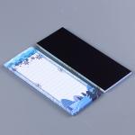 Personalized Floral Magnetic Fridge Notepads Sticky Refrigerator To Do List