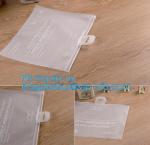 plastic slider garment bag, packaging for shirts/clothing/underwear, Zip lockkk