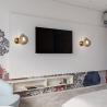 Buy cheap Modern Led Wall Lamp Nordic Glass Ball Wall Lamps For Living Room Bedroom Home Bedside Wall Light(WH-OR-244) from wholesalers