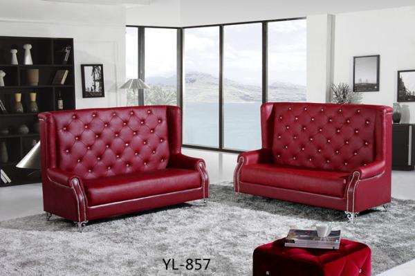 Quality Elegant fabric hotel/restaurant sofa/booth  (YL-857) for sale