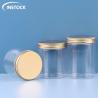Buy cheap Custom Logo Cream PET Plastic Jar 2oz 4oz 8oz 16oz With 68 Caliber White Lids from wholesalers
