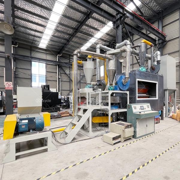 Plastic PVC Aluminum Electrostatic Separator Soft Package luminum Foil Recycling