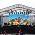 Outdoor Front Service Stage Rental LED Display P4.81mm 5000nits Aluminum Cabinet
