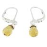 Buy cheap Portable Silver Earrings Sterling CZ Fashionable And Vintage Style French Wires Earring Drop CZ from wholesalers