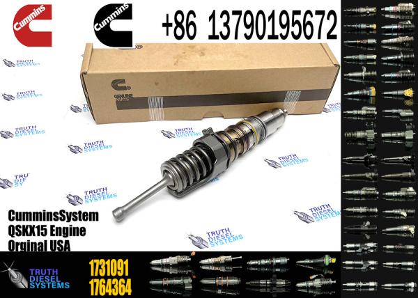 Buy cheap Auto Parts Common Rail Injector 4088660/665/327 4062569 579261 1521978 1731091 4928260 For Cummins QSX15 ISX15 X15 from wholesalers