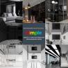 Buy cheap Environment Friendly Interior Bamboo Charcoal Mirror Wall Panels PVC Mirror Wood Veneer from wholesalers